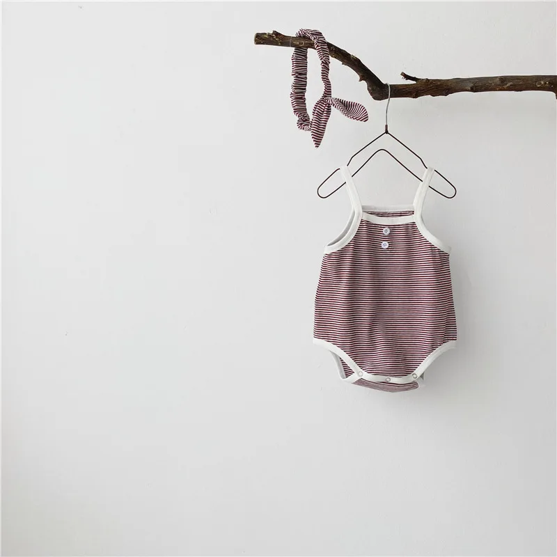 

Summer New Baby Rompers Unisex Infant Clothes Cotton Sleeveless Newborn Boy Clothing Girl Bodysuit
