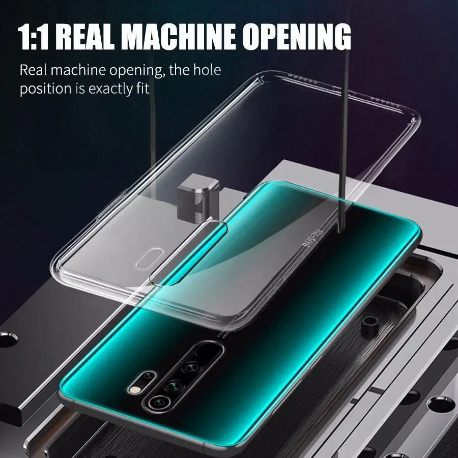 Ultra-thin Transparent Soft TPU Cases For Xiaomi Redmi Note8 Pro Note7 8A 7A K20 Silicone Cover Mi9 CC9 9T |