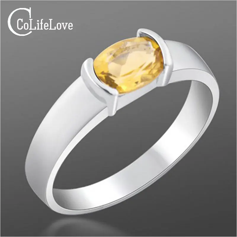 Semi кольцо с драгоценным камнем для мужчин/женщин классический дизайн