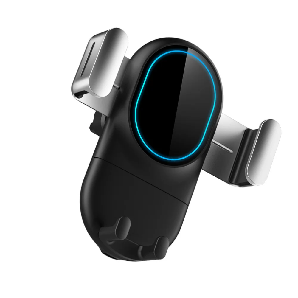 

1Pc Auto Air Vent Phone Holder Practical Wireless Charging Phone Mount (Black)