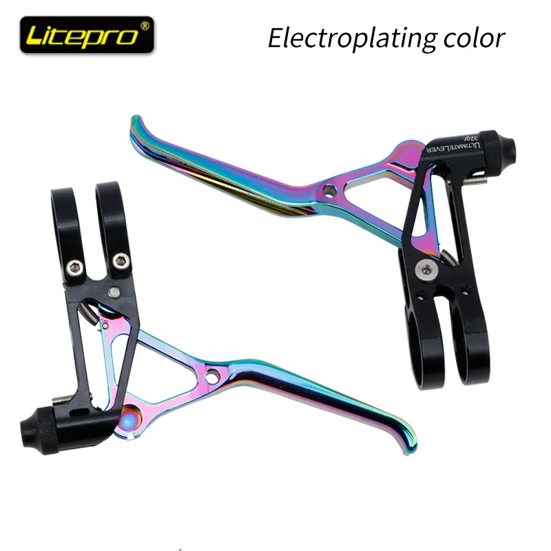 Litepro 64 g сверхлегкий MTB велосипедный V Тормозной рычаг для Brompton складной 14 16 20