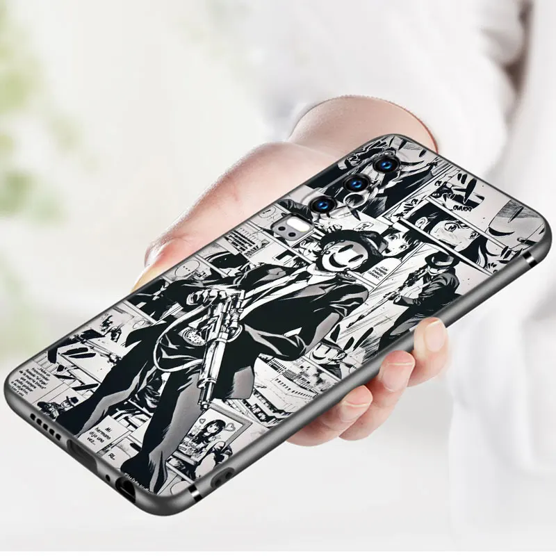 Чехол для Huawei P50 P40 P30 P20 Pro P10 P9 P8 Lite 2017 P Smart Z S 2021 2020 2019 2018 в стиле аниме "Высотное вторжение" с изображением снайпера.