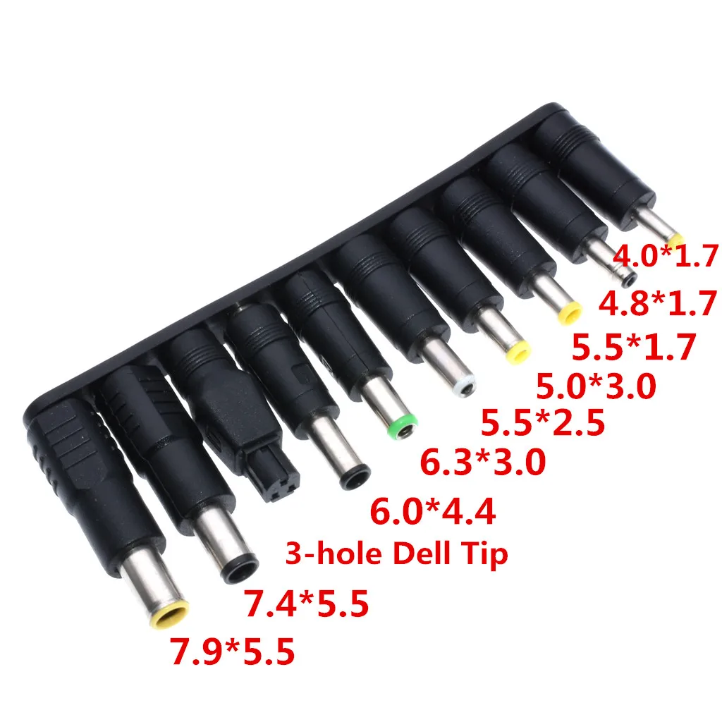10 шт. ноутбук Мощность переходник разъема Тетрадь Универсальный Зарядное