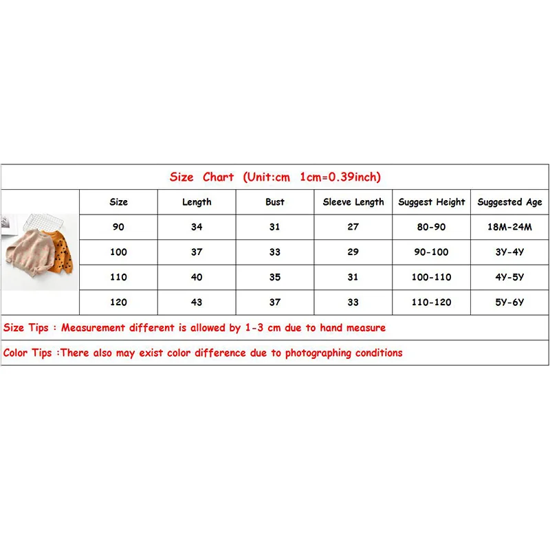 Осень 2019 Свитера для девочек детский хлопковый пуловер с длинным рукавом одежда
