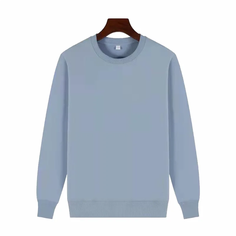 Худи с круглым вырезом махровый свитер Пользовательский логотип дешевая вышивка