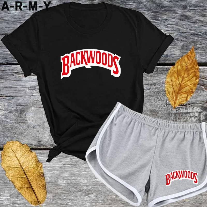 

2020 Summer Letter T Shirts Top And Shorts Tracksuit Fashion Casual Woman 2 Piece Set Sportwear Suit