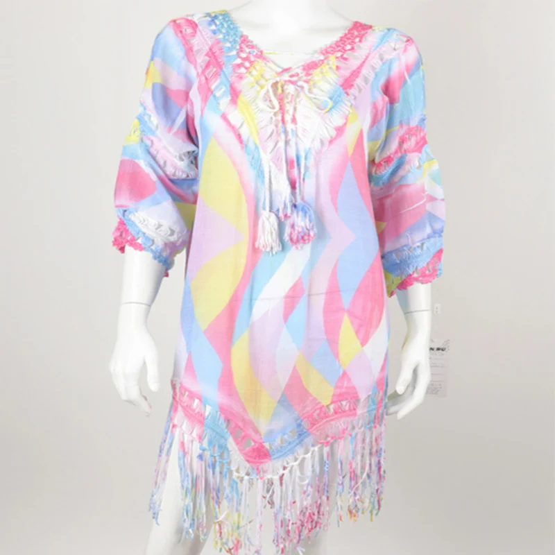 

Blusa Mujer Sexy Color Block Crochet Top Blusa De Crochet Feminina
