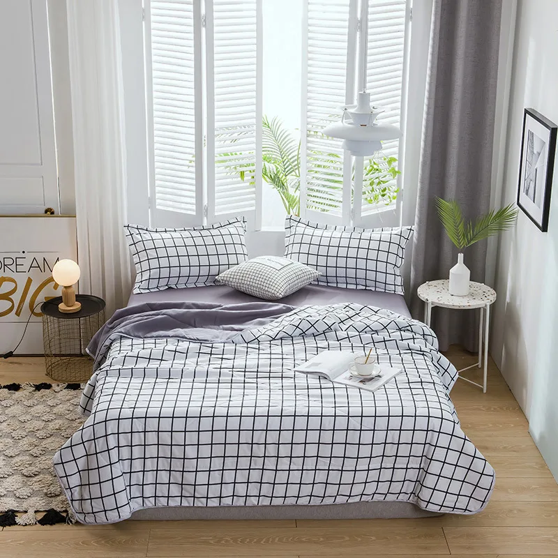 

Washable Summer Air Condition Quilts Throw Blanket for Sofa Bed Air Conditioning Bedspread for Kids Adults Bedding Coverlet Soft