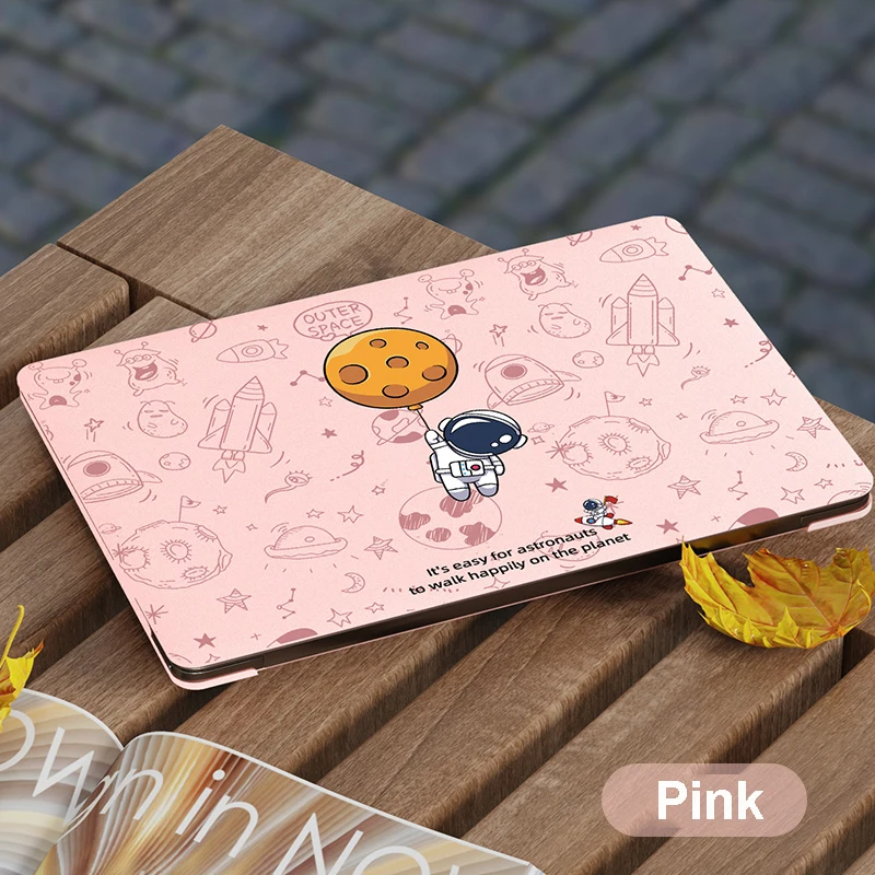 Матовый чехол для ноутбука с мультяшным астронавтом Apple Macbook Air 13 2020 A2337 A2179 M1 Chip Pro 14