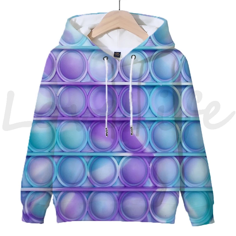 Толстовка детская с капюшоном и 3D-принтом свитшот в мультяшном стиле забавная