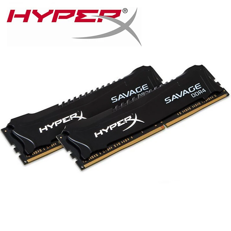 kingston hyperx savage memory ram ddr4 4gb 8gb 2133mhz 2400mhz 2600mhz 2800mhz 3000mhz 4gb 8gb 1 5v pc3 12800 dimm for desktop free global shipping