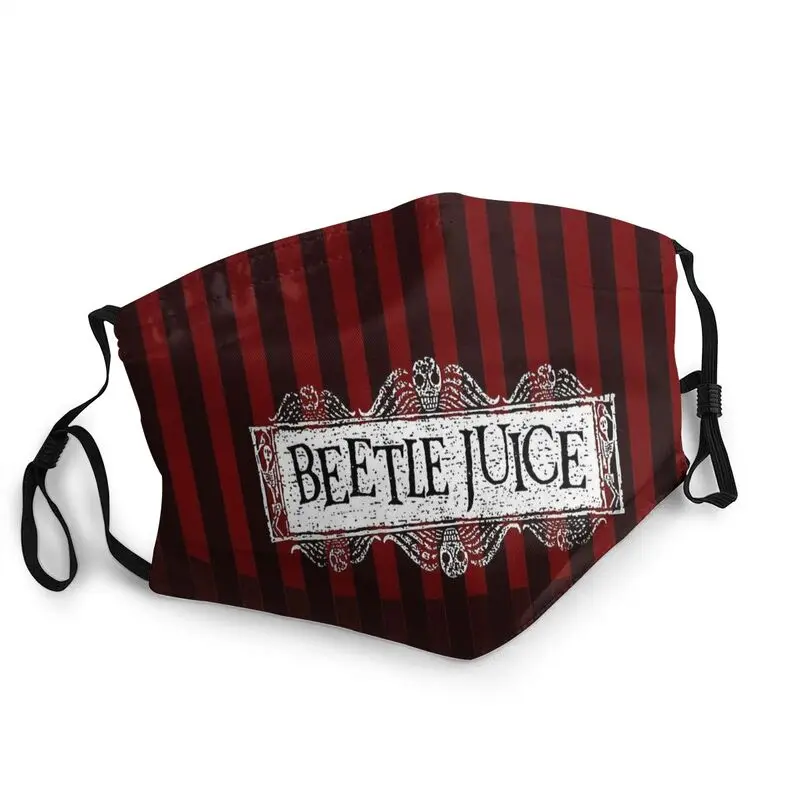 

Beetlejuice Mask Men Anti Dust Comedy Fantasy Film Mask Protection Respirator Washable Mouth Muffle