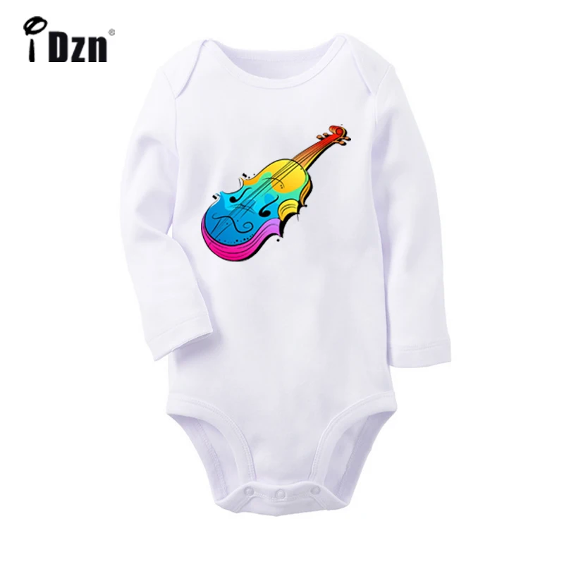 Том кот и Джерри мышка нот скрипка боди для новорожденных ползунки комбинезон