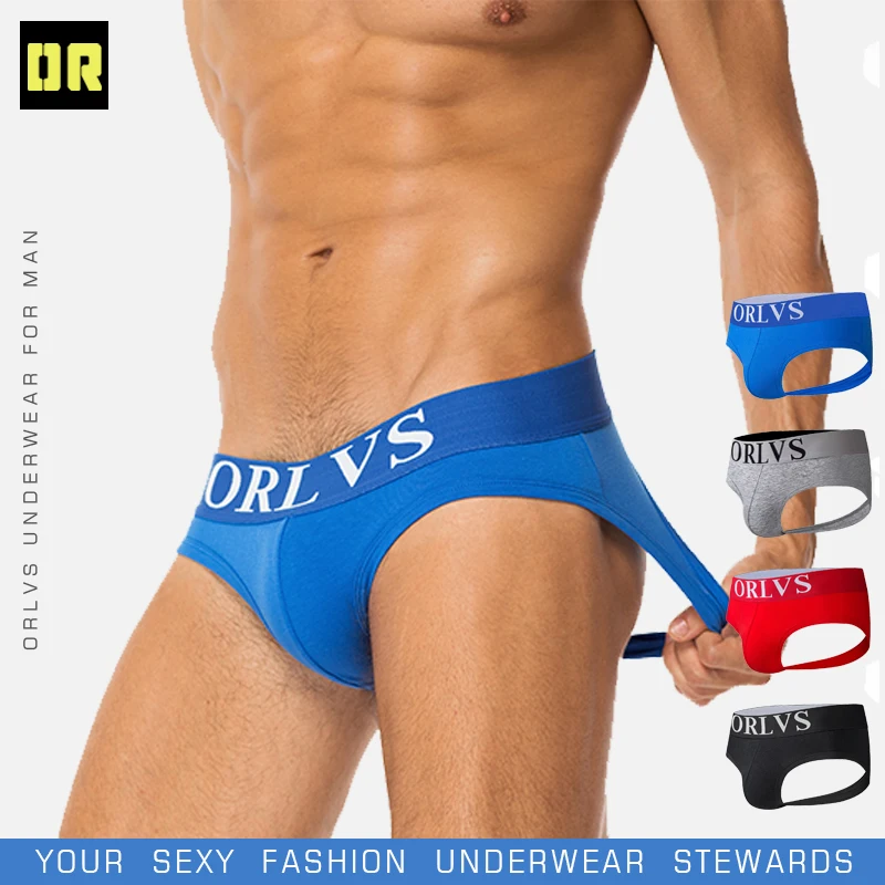 

Brand Fashion hot elastic popular brand BS Underwear breathable cotton sexy gay spandex cueca hombr men underwear OR103