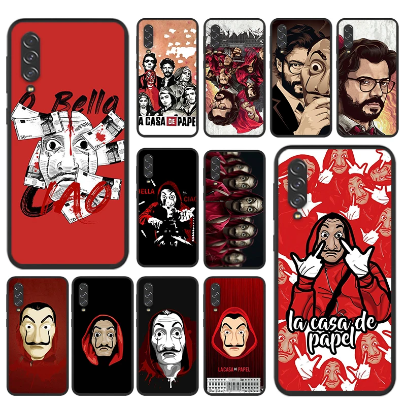 

Spain TV Money Heist House For Samsung Galaxy A90 A80 A70 S A60 A50S A30 S A40 S A2 A20E A20 S A10S A10 E Soft Phone Case
