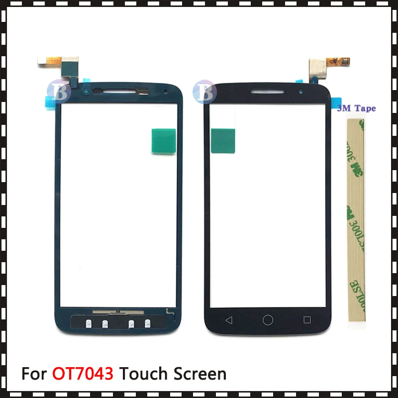 Сменный высококачественный дигитайзер сенсорного экрана для Alcatel One Touch POP 2 7043 OT7043