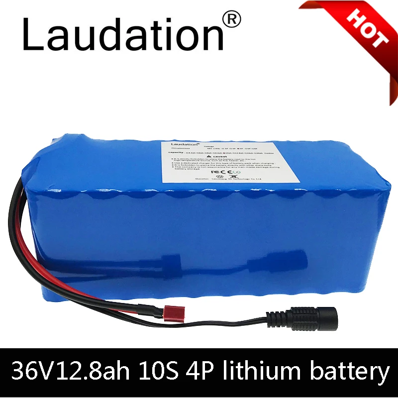 Laudation 36V 12ah литиевая батарея электрического велосипеда 10S 4P высокое качество 18650