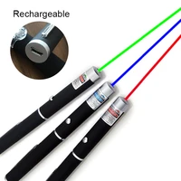 usb charging usb 5mw 650nm green laser pen black strong visible light beam laserpointer 3colors powerful military outdoor tools