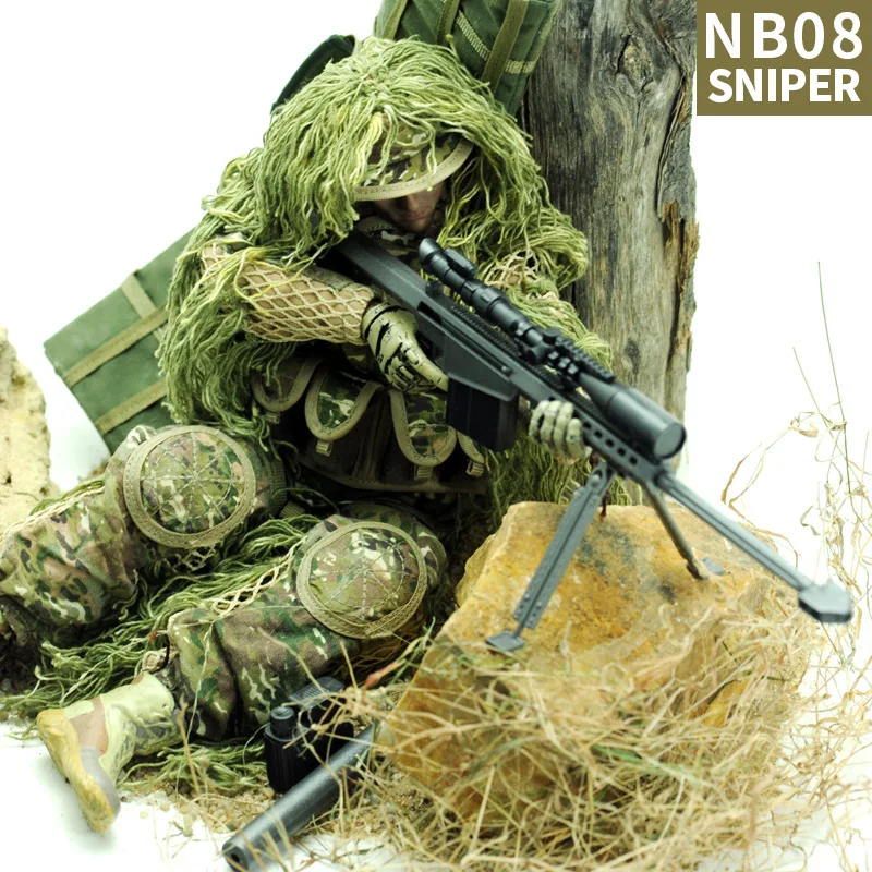 KADHOBBY 1/6 масштаб солдат игрушки Фигурки 11 8 &quot30 см экшн фигурки снайпера с Barrett M82A1