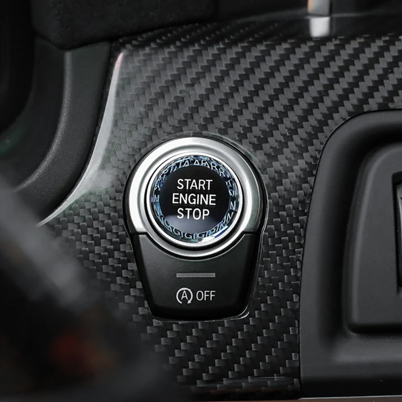 Автомобильная кнопка запуска декоративная крышка для интерьера автомобиля