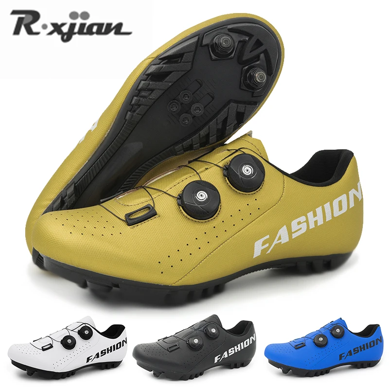 

Men's professional cycling shoes non-slip self-locking road mountain bike shoes ladies outdoor sports shoes racing shoes new