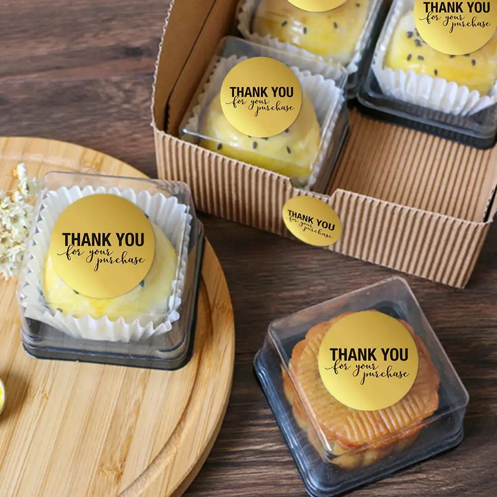 500 шт круглая наклейка из золотистой фольги бумажное полотенце корпоративная