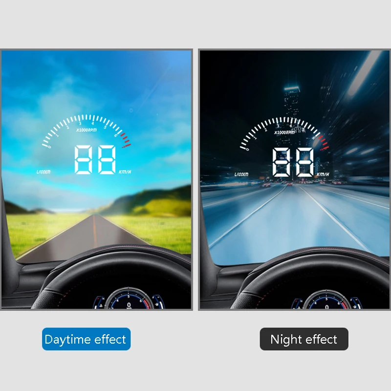 Car Electronics Full Function HUD Head Up Display on The Windshield Projector for Mitsubishi Eclipse Cross 2018 2019 | Автомобили и