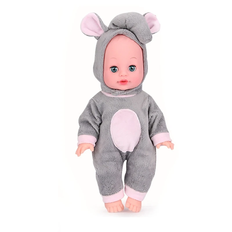 

Baby Functional Dolls Interactive Doll with Soft Body and Sleeping Eyes for 3 Years and Older Kids Birthday Christmas Gift
