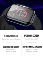 b57 smart watch ip67 waterproof blood pressure heart rate sports watch women men wearable bluetooth smart watch for android ios