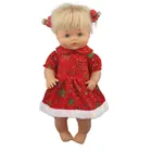 НОВАЯ РОЖДЕСТВЕНСКАЯ одежда, подходит для куклы Nenuco Ropa y su Hermanita, фиолетовая футболка с длинным рукавом, фотобрюки с шляпой, 40 см, 41 см