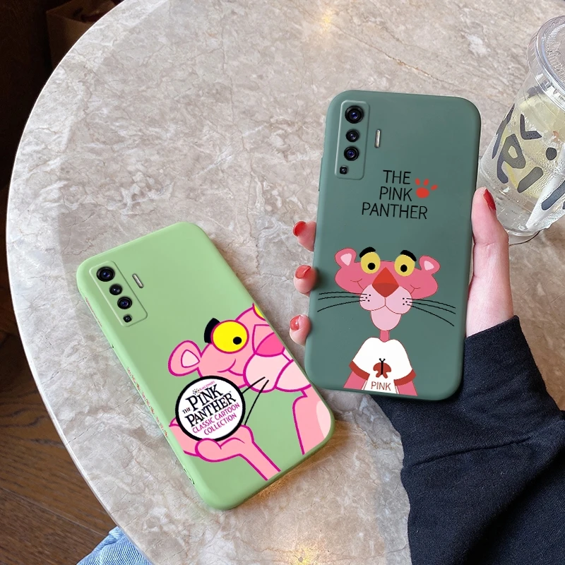 

For vivo V20 Pro V20 SE X50 X50Pro X60 Pro casing with lovely Cheetah pattern Back Cover Anti falling silica gel case