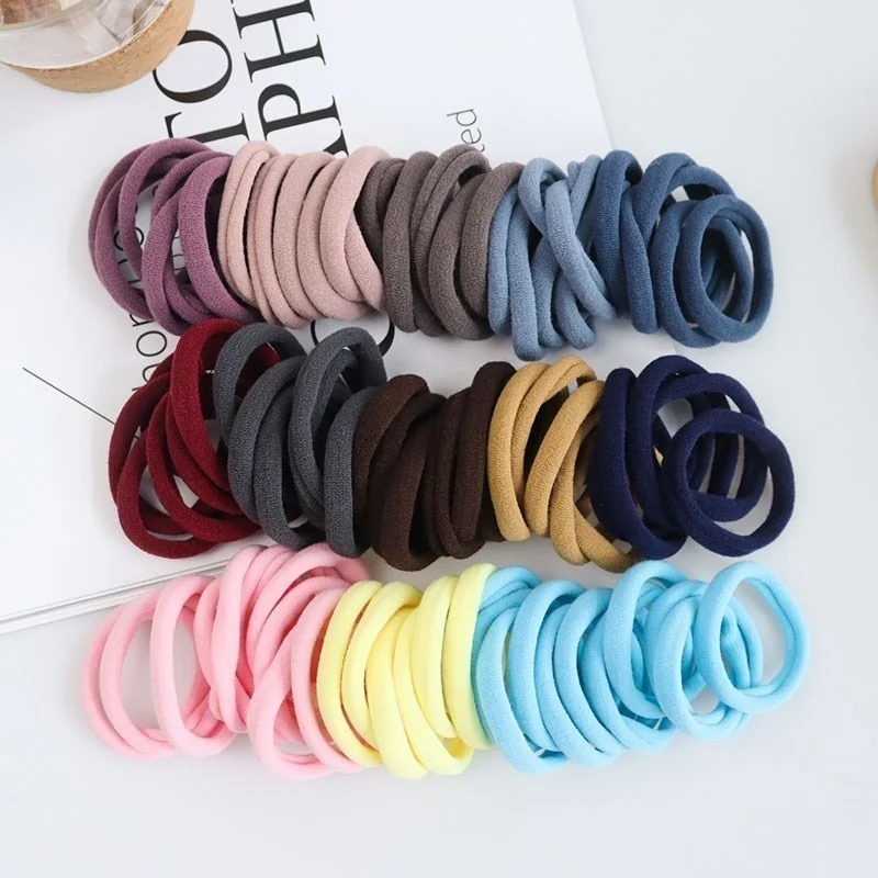 

Girls Elastic Hair Rubber Bands Children Hair Gum Women Scrunchie Headband Set Pigtail Hair Bobbles Tie Accessories For Baby Kid
