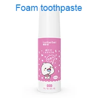 Foam toothpaste Kid sonic перезаряжаемая электрическая зубная щетка автоматическая зубная щетка 360 градусов ультра звуковая Мягкая силиконовая электрическая детская зубная щетка - Цвет: Foam toothpaste