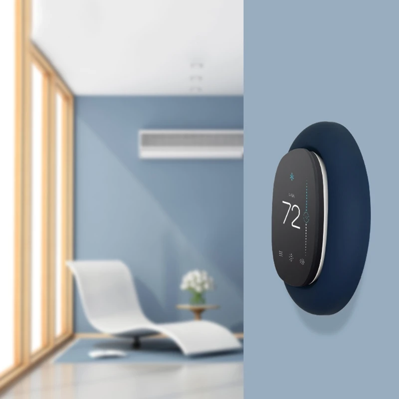 K3NB Anti-scratch Housing Silicone Protective Sleeve Compatible with Ecobee3 Lite Smart Thermostat Wall Plate Bracket Cover | Электроника