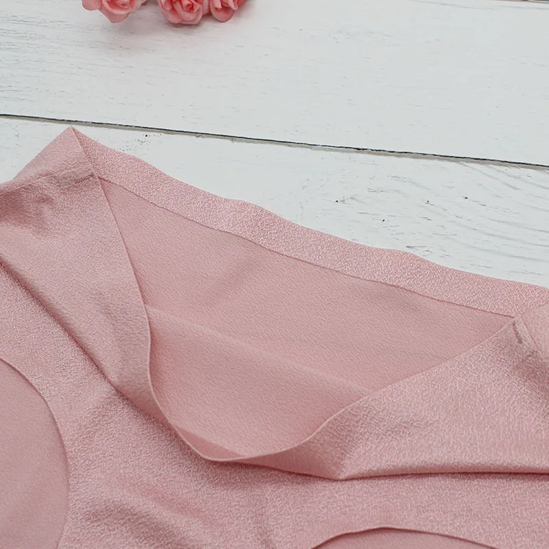 

Mid Waist Underpants Summer Breathable Briefs For Women Seamless Panties Lingerie Soft Cotton Crotch Underwear Female Intimates