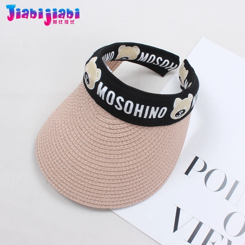 Соломенная шляпа в семейном стиле для взрослых и детей летняя маленьких девочек