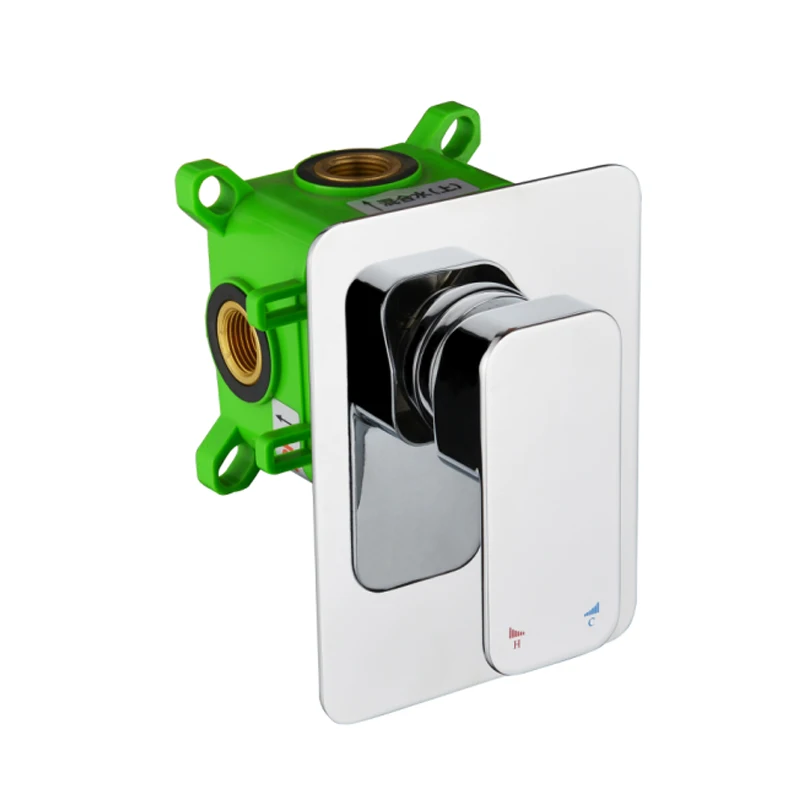 Скрытые латунные смесители для душа смеситель горячего и холодного 3 ходовой