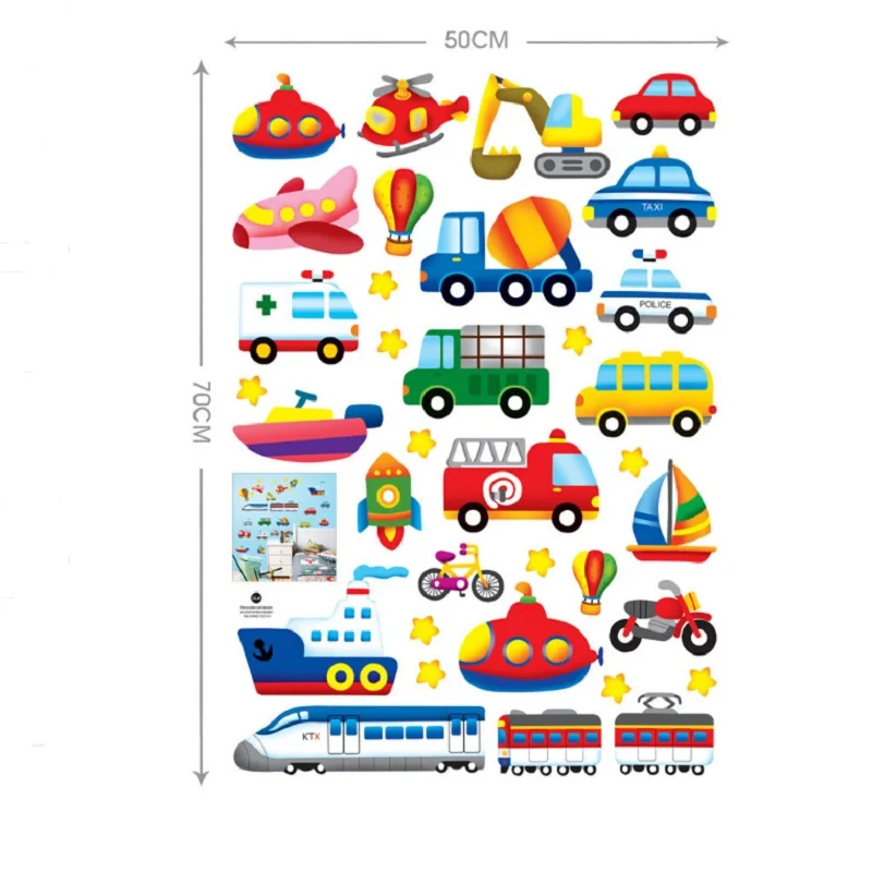 Мультяшная Детская Наклейка для свадебного зала Настенная аудитории декор