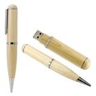 Деревянные шариковые ручки Usb флэш-накопитель настройки флэш-накопитель с логотипом 4GB8GB16GB32GBфлеш-накопитель u-диск Бизнес подарок