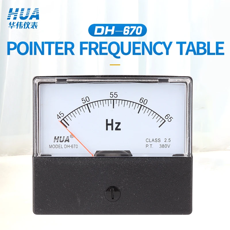 DH-670 AC Frequency table / Hz meter /Herzt 45-55Hz 45-65Hz 55-65Hz | Инструменты
