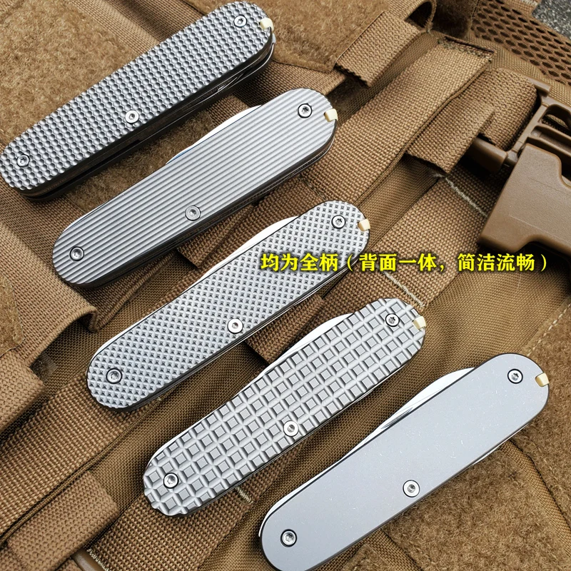 Складной нож из титанового сплава для повседневного использования резки полой