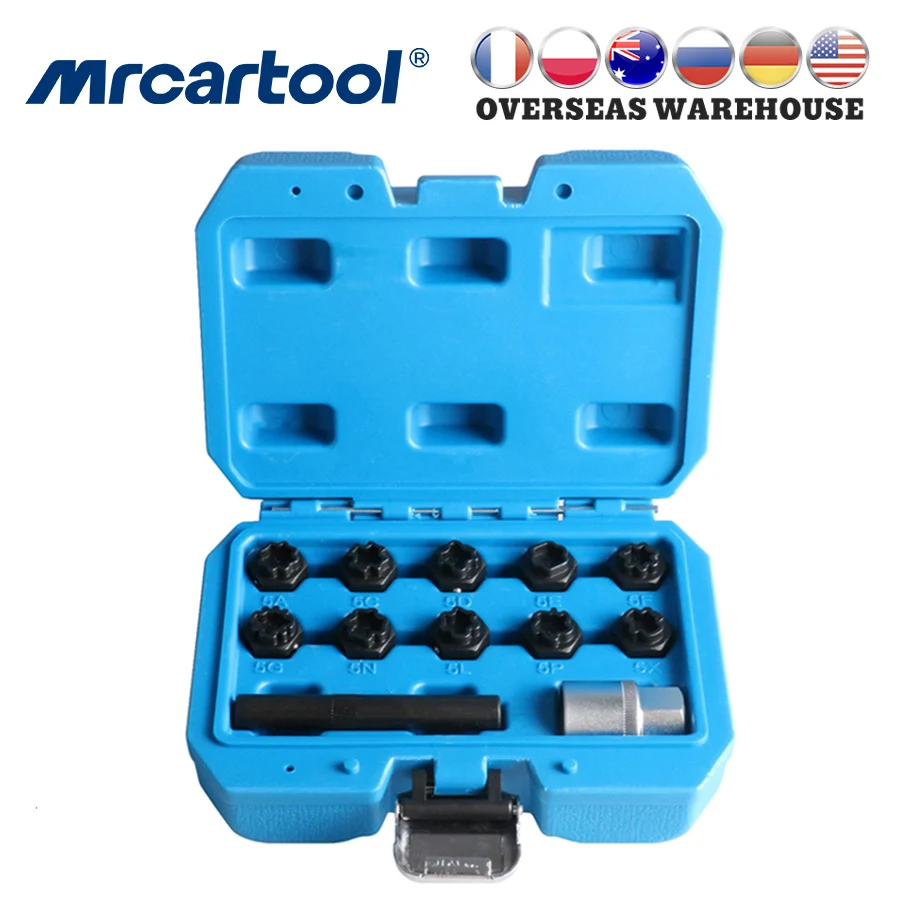 Набор замков на автомобильные колеса MR CARTOOL 12 шт. для Mercedes Benz специальный