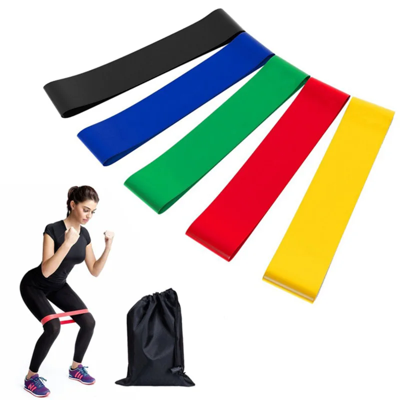 Эластичные ленты Резиновая лента для тренировок фитнеса тренажерного зала