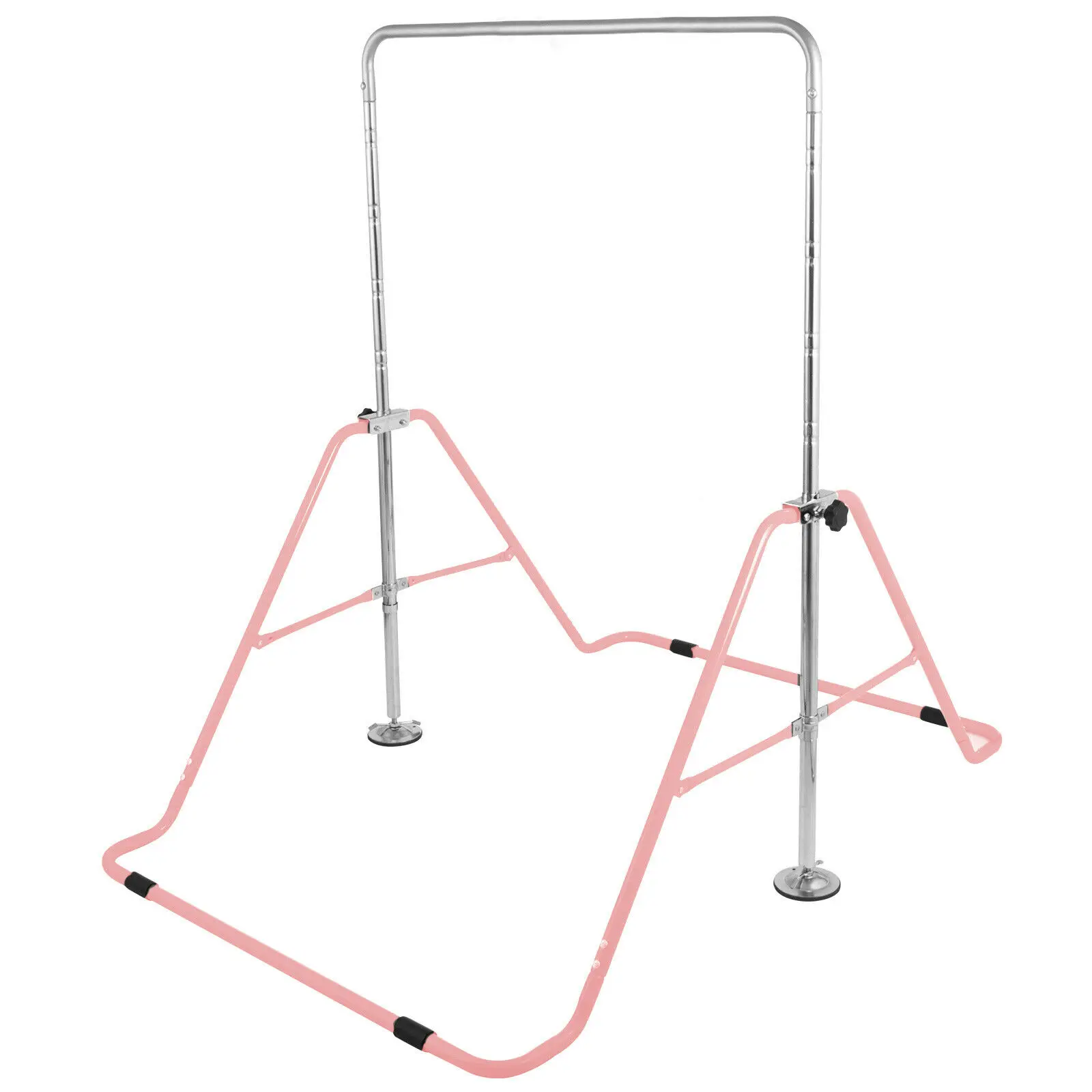 VEVOR Kids Adjustable Gymnastics Horizontal Bar 130LBS Kip Bar Climbing Tower Gym