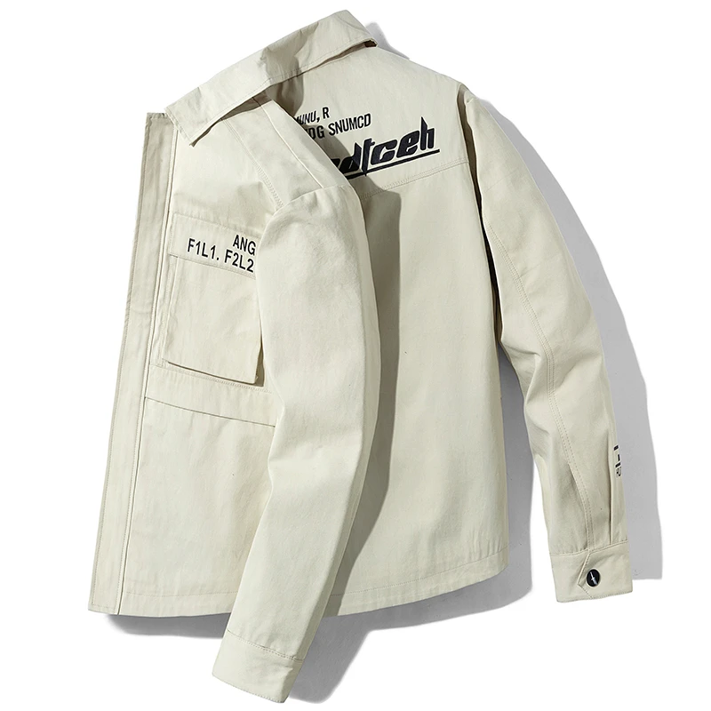 Куртка бомбер мужская зимняя Повседневная модная бейсбольная куртка с большими