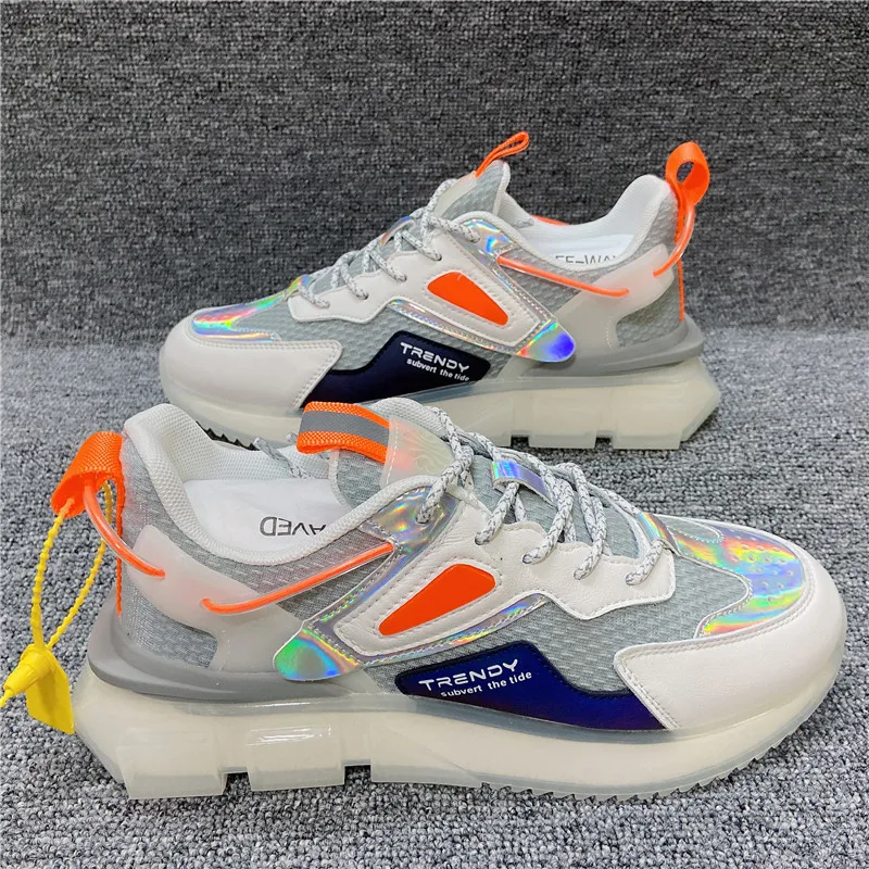 

Daddy shoes ins men's running shoes 2021 summer new fashion wild tide shoes increased breathable sports casual shoes