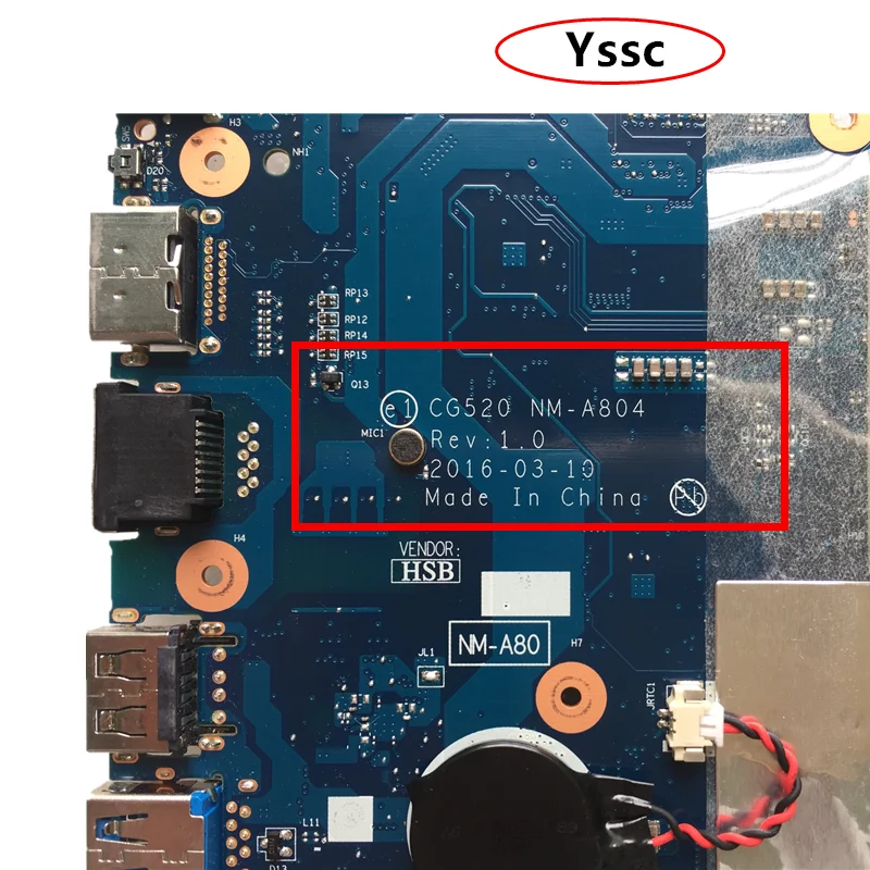 Бесплатная доставка Новинка! NM A804 для Lenovo 110 15IBR Материнская плата ноутбука 5B20L77438