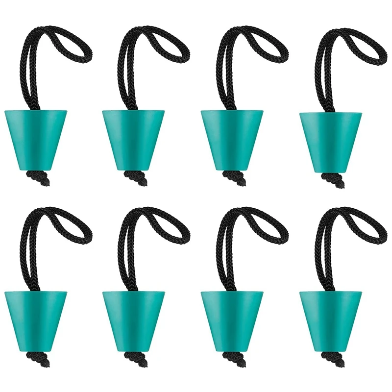 

8 шт. Универсальный каяк шпигатов штекер комплект силиконовой пробки шпигата сливных отверстий фиксаторы уход за кожей лица маска Bung с вытя...