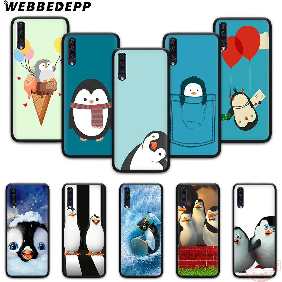 WEBBEDEPP красивая одежда для сна с изображением мультипликационного пингвина