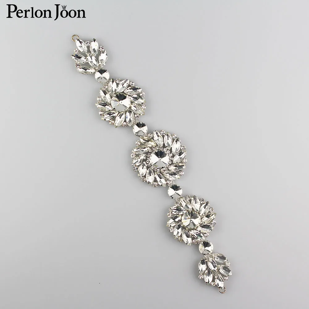 1 шт. Сварка Ab кристалл аппликация длинное стекло круглая отделка стразы патч